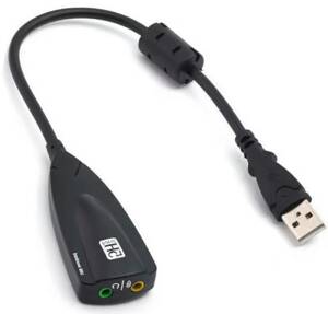 Komputerowa KARTA Dźwiękowa na USB 7.1CH equalizer USB AK103C