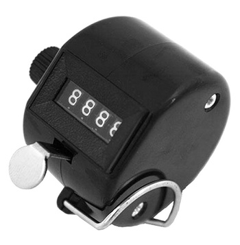LICZNIK CLICKER KLIKACZ PEDOMETR przyrząd do zliczania czarny AG75A