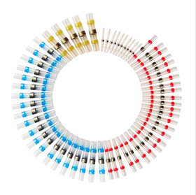 Zestaw RUREK TERMOKURCZLIWYCH z Cyną do naprawy kabli 120 szt