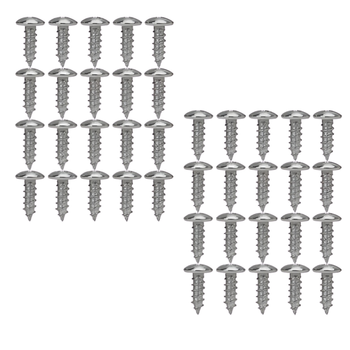 Metalowe haki ścienne U – zestaw 20 podwójnych uchwytów na narzędzia