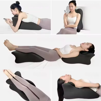 Ergonomiczna poduszka ortopedyczna z pianki memory – podparcie szyi, karku i pleców