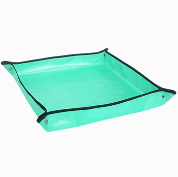 MATA do przesadzania roślin 100x100cm zielona DA239