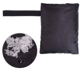 OSŁONA na KRAN pokrowiec ochronny 21x14cm czarny