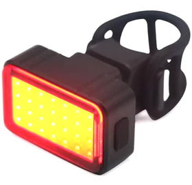 Tylna LAMPKA Rowerowa 45 diod LED 30lm czarna ZD41C 