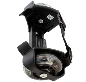 AG234 WROTKI ROLKI ŚWIECĄCE NA BUTY BLAC