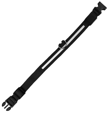 Świecąca OBROŻA dla Psa LED 32-37cm czarna AG232D