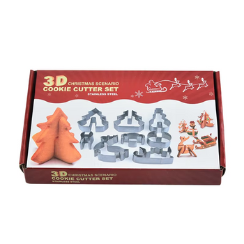 ŚWIĄTECZNE FOREMKI DO CIASTEK 3D