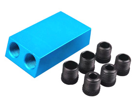 NARZĘDZIE do Wiercenia Połączeń Ukrytych 6,8,10mm Przyrząd niebieski NZ13 