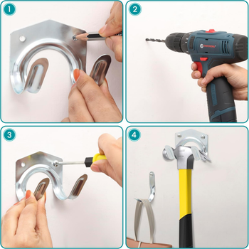 DA549 WIESZAK UCHWYT ŚCIENNY 20SZT