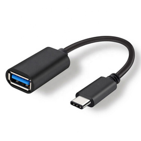 Kabel przejściówka USB-A na USB-C 60W 10Gb/s – szybkie ładowanie PD, długość 19 cm