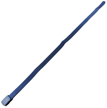 Parciany PASEK do spodni regulowana klamra 110cm niebieski