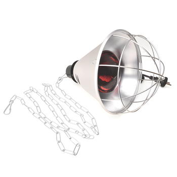 Oprawa do żarówki grzewczej E27 250W – aluminiowa lampa z regulacją mocy i łańcuchem 2,5 m