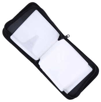 ORGANIZER na Płyty CD DVD Etui Pokrowiec na 40 płyt czarny AG429