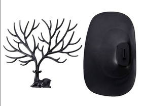 AG119E STOJAK NA BIŻUTERIĘ ROGACZ JELEŃ