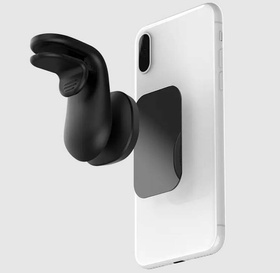 Magnetyczny UCHWYT na Telefon montowany na Kratkę Nawiewu Auta czarny AP21