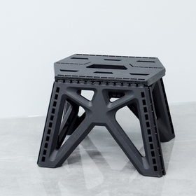 DA540 SKŁADANY STOŁEK CZARNY