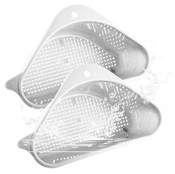 Kuchenny ORGANIZER do Zlewu Zlewozmywaka Ociekacz 21x14x9cm szary AG568C 