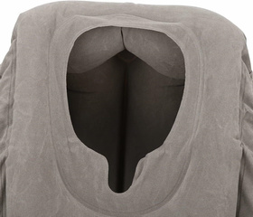 DA413 POMPOWANA PODUSZKA PODRÓŻNA SZARA