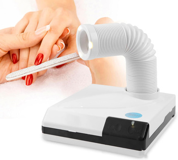 Profesjonalny pochłaniacz pyłu 60W z lampą LED – elastyczna rura 360°, filtr wymienny, manicure