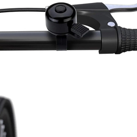 AG496A METALOWY DZWONEK ROWEROWY CZARNY