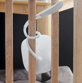 Lampka biurkowa LED dotykowa USB z regulacją jasności 3 tryby biała