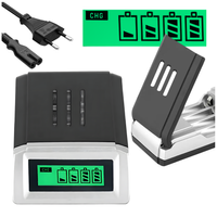 Ładowarka do akumulatorków AA AAA – LCD, 230V, na 4 ogniwa, kompaktowa, sieciowa