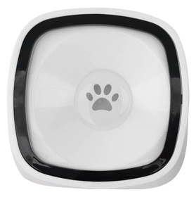 Pojemna Miska dla Kota – Zapobiega Rozlewaniu, Łatwe Czyszczenie, Estetyczny Wygląd, 1L biała AG926