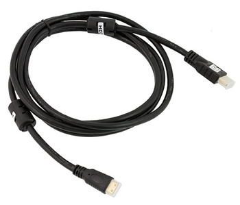 KABEL do Przesyłu Wysokiej Jakości Obrazu HDMI- miniHDMI 1.4B 200cm Gold czarny HD21 
