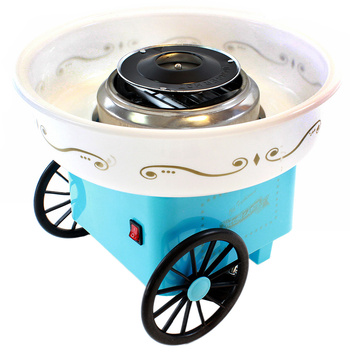 MASZYNA do Waty Cukrowej 500W + łyżeczka niebieska