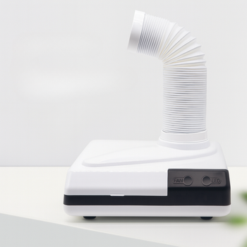 Profesjonalny pochłaniacz pyłu 60W z lampą LED – elastyczna rura 360°, filtr wymienny, manicure