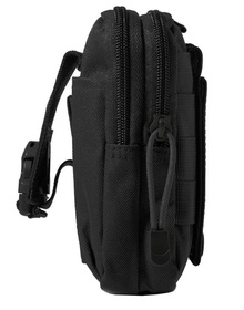 Wodoodporna nerka biodrówka na pasek – etui na telefon i drobiazgi czarna