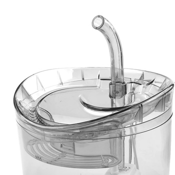 Automatyczne poidełko dla kota i psa – filtr, 2L, ciche, zasilanie USB, przezroczyste