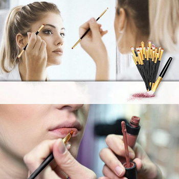 DA178 ZESTAW PĘDZLI DO MAKIJAŻU 20szt