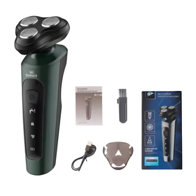 Golarka męska 5W 3w1 – trymer do brody, włosów i nosa USB-C, akumulatorowa