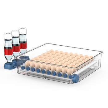 Automatyczna wylęgarka do jaj 64 szt. – LED, obracanie, regulacja wilgotności, 230V