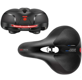 RW5G ŻELOWE SIODEŁKO ROWEROWE ODBLASK