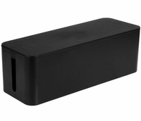 POJEMNIK na Listwy Kable Organizer Kabli Przewodów 23,5x11,5x12cm czarny AG963