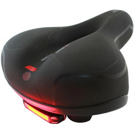 RW5I  ŻELOWE SIODEŁKO ROWEROWE LAMPKA