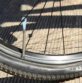 ŁYŻKI do opon rowerowych 3 sztuki 12,5cm srebrne RW26