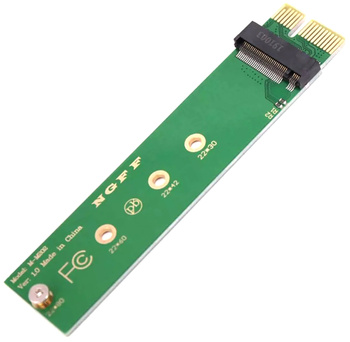 ADAPTER DYSKU M.2 NVMe Key M do płyty głównej AK249B 