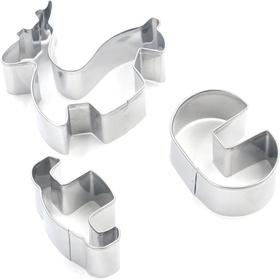 ŚWIĄTECZNE FOREMKI DO CIASTEK 3D