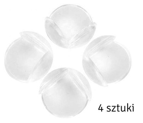 ZABEZPIECZENIA Narożników kulki ochraniacze przezroczyste 4sztuki AG441