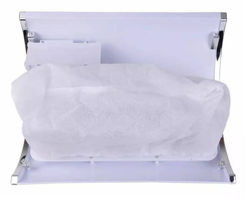 POCHŁANIACZ PYŁU do Paznokci Pedicure biały AG626A
