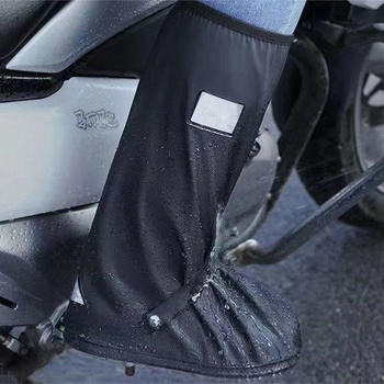 Wodoodporne ochraniacze na buty motocyklowe z odblaskami – rozmiar L (40-42) BQ93A