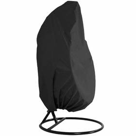 Wodoodporny pokrowiec na fotel wiszący – Ochrona przed deszczem, wiatrem i UV z ściąganym sznurkiem AG390D