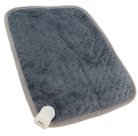 Elektryczna PODUSZKA z funkcją grzania pilot 30x40cm szara