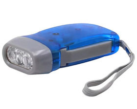 LATARKA KINETYCZNA Kieszonkowa z Funkcją Dynama 3xLED ZD42A 