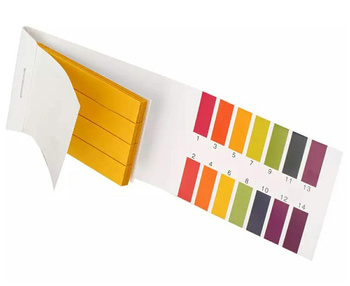 PAPIERKI LAKMUSOWE Zestaw Pasków PH 1-14 80sztuk AG451