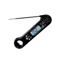 TERMOMETR szpilkowy z sondą do mięsa LCD elektroniczny 11,6 cm czarny AG254G