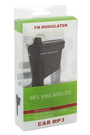 OG4X MP3 / WMA FM TRANSMITER CZYTNIK SD/MMC +PILOT